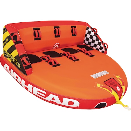 AIRHEAD 532218 Great Big Mable Towable Tube, 1-4 Riders 53-2218